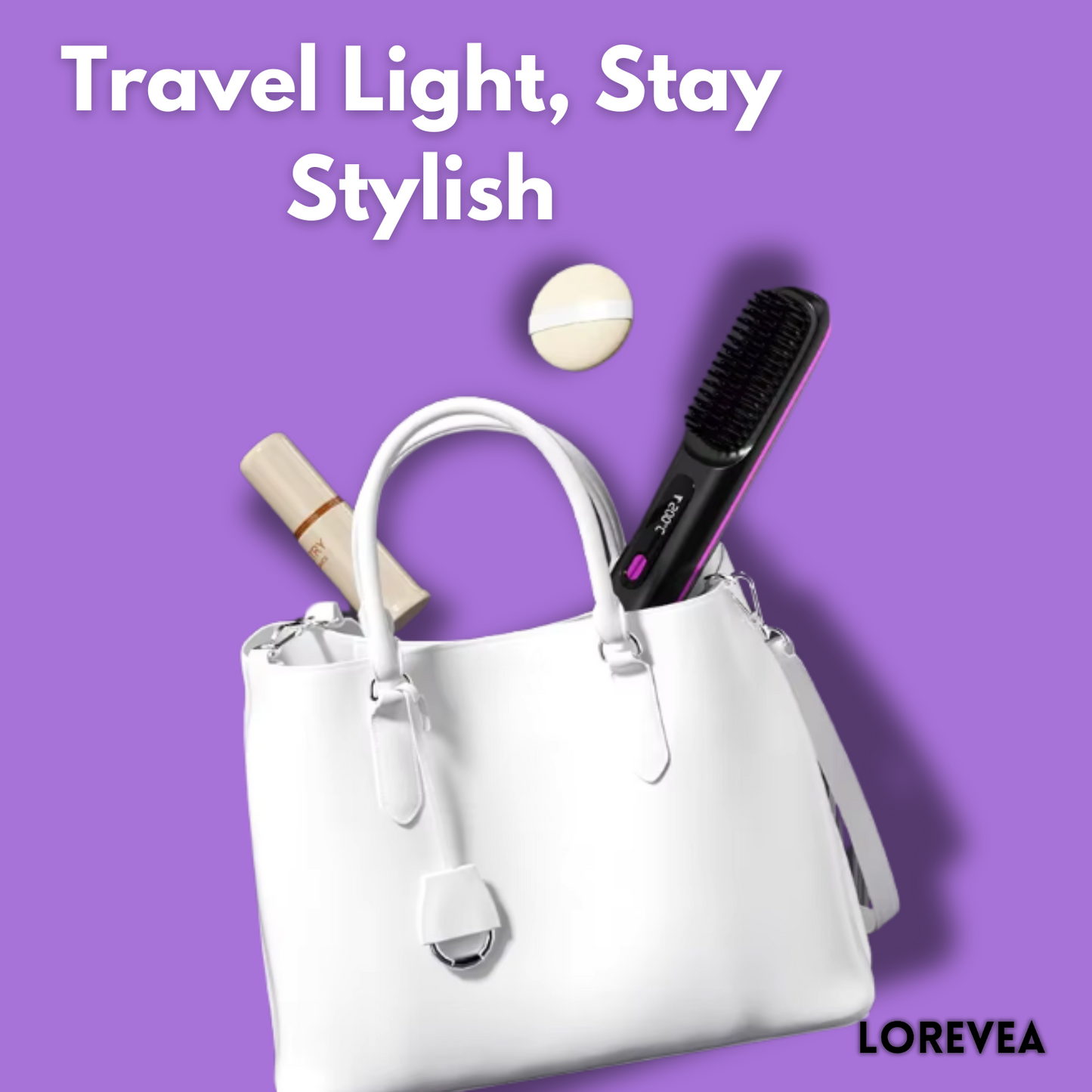 Lorevea™ Portable PureStraight Brush PRO