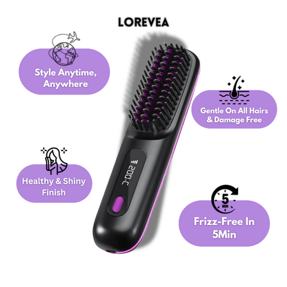 Lorevea™ Portable PureStraight Brush PRO