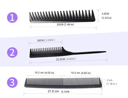 Lorevea™ - 3-Piece Hair Comb Set