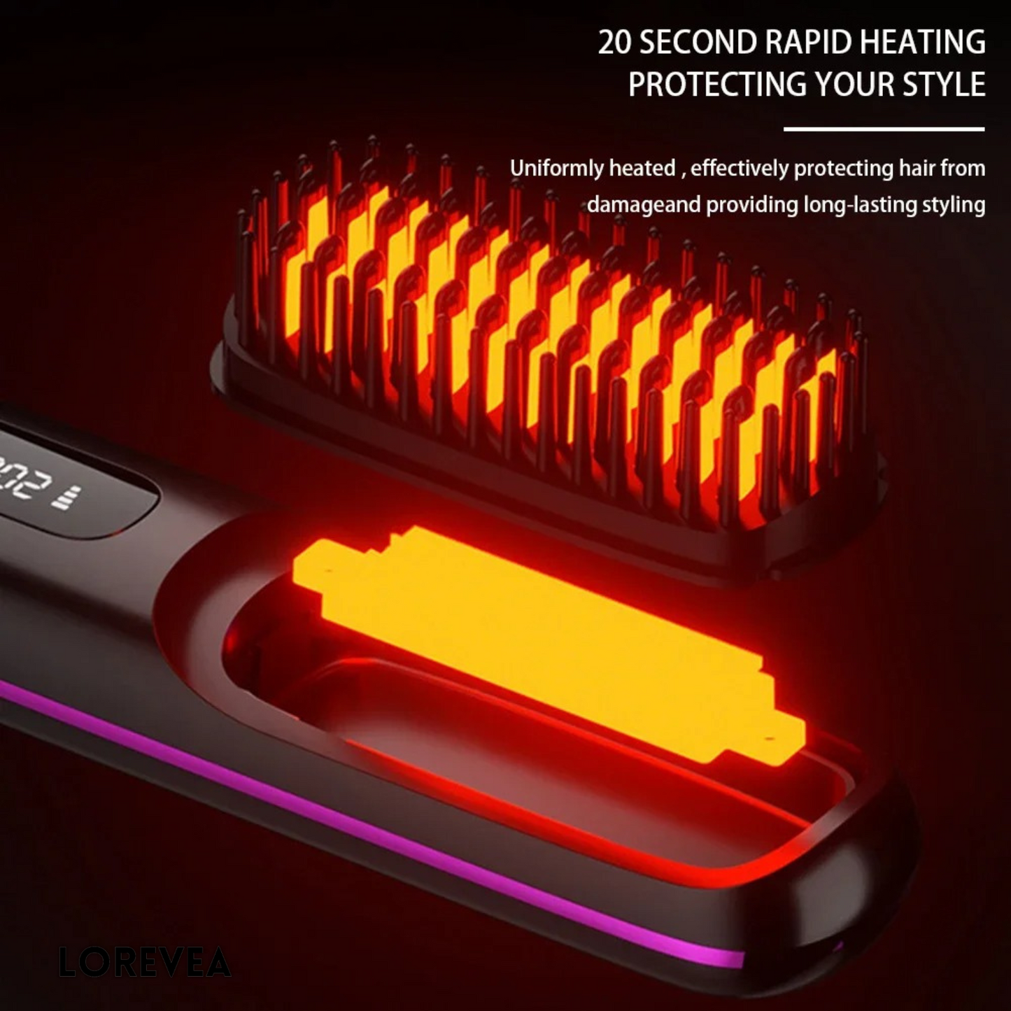 Lorevea™ Portable PureStraight Brush PRO